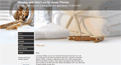 Desktop Screenshot of jamiewhelanmassage.com